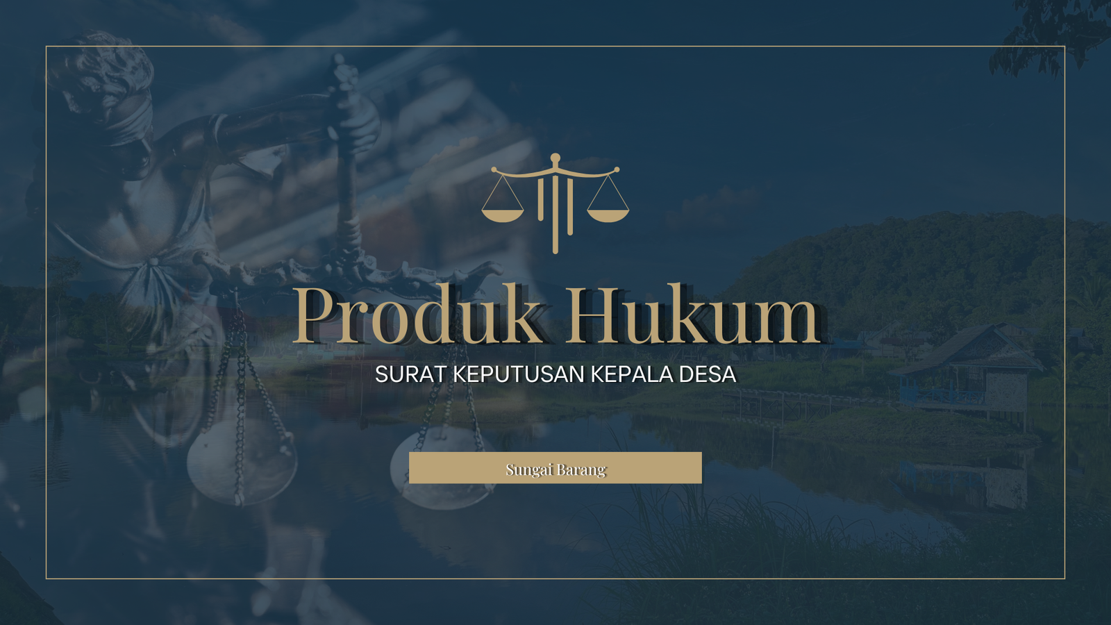 SK Badan Permusyawaratan Desa Sungai Barang