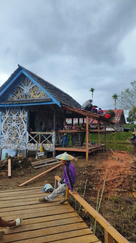 Pembuatan Jembatan Gazebo